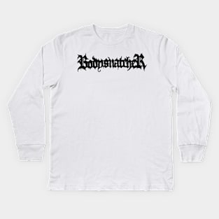 Vintage Bodysnatcher Kids Long Sleeve T-Shirt